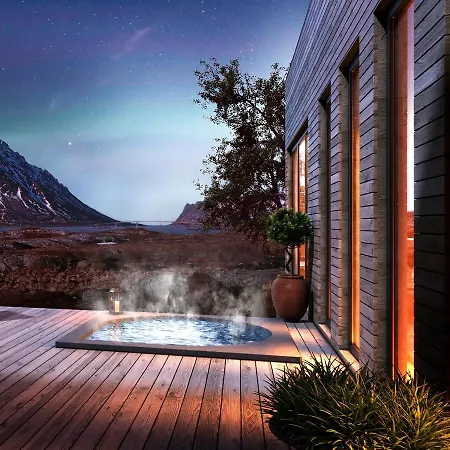 New! Luxury Cabin In Beautiful Lofoten Kleppstad Exterior photo